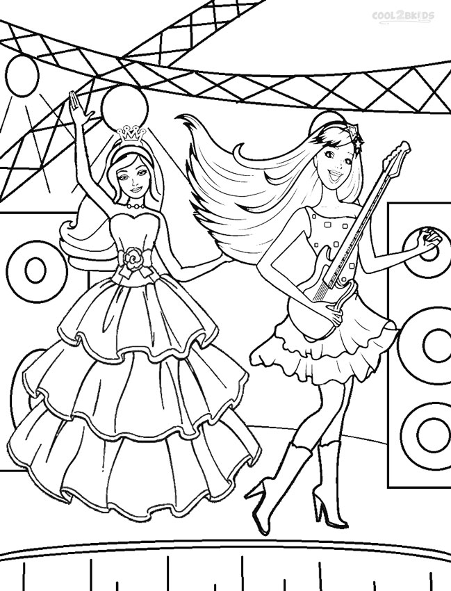 Barbie Princess And The Popstar Coloring Pages Printable Barbie 649x850 Barbie Princess And The Popstar Coloring Pages Printable Barbie