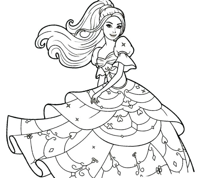 Barbie Princess Coloring Page Barbie Printable Ng Book Free Barbie 678x600 Barbie Princess Coloring Page Barbie Printable Ng Book Free Barbie