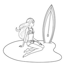 Barbie In A Mermaid Tale Coloring Pages 220x220 Barbie In A Mermaid Tale Coloring Pages