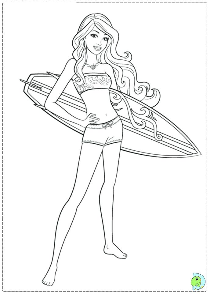 688x960 Barbie Printable Coloring Pages Interesting Design Ideas Free