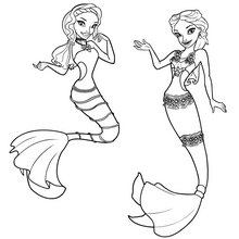 220x220 Barbie In A Mermaid Tale Coloring Pages