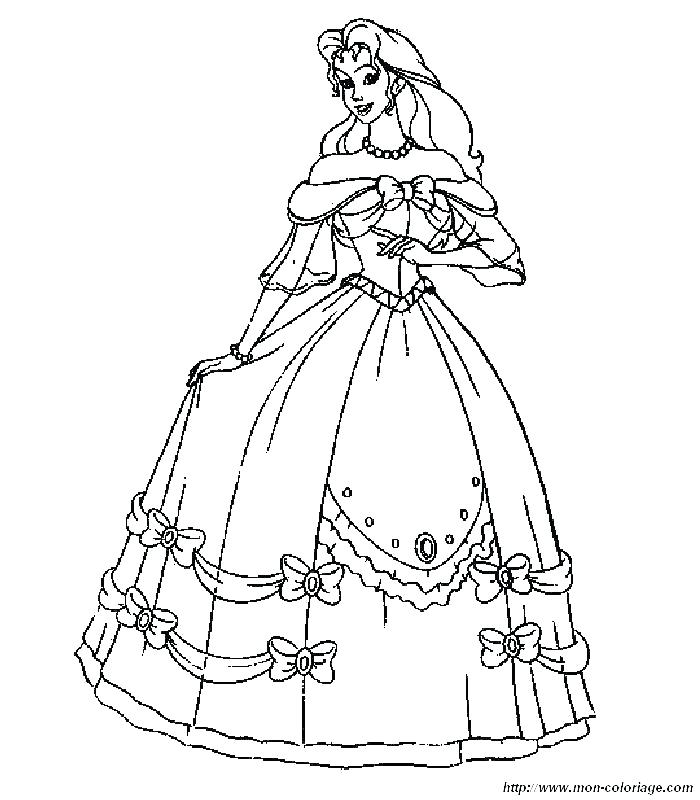 Dress Coloring Pages Dresses Coloring Pages Barbie Wedding 700x800 Dress Coloring Pages Dresses Coloring Pages Barbie Wedding