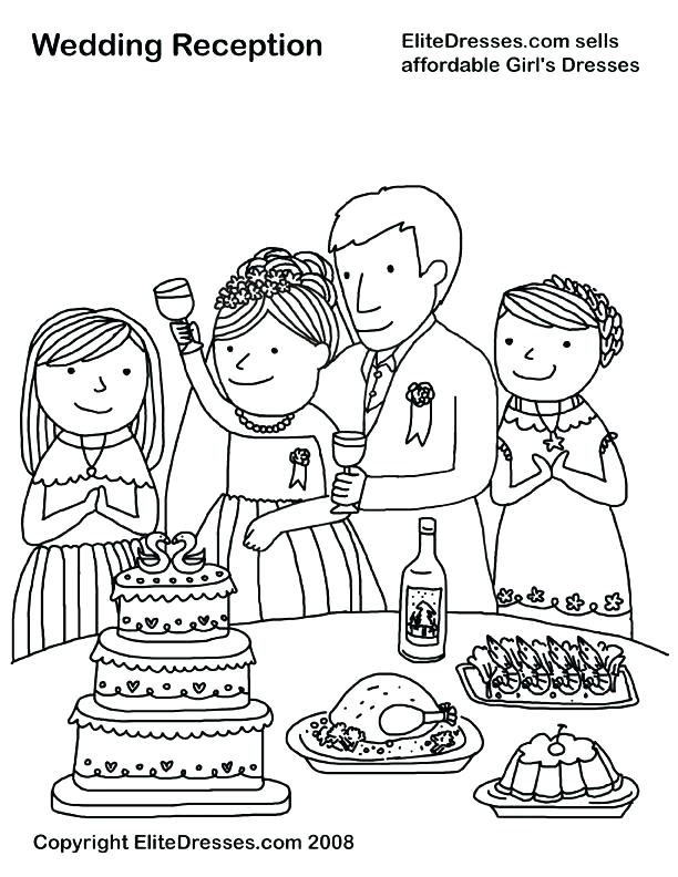 Wedding Coloring Pages Wedding Bouquet Colouring Page Free Wedding 612x792 Wedding Coloring Pages Wedding Bouquet Colouring Page Free Wedding