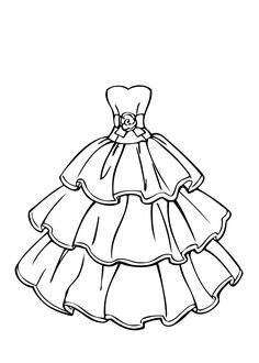 Wedding Dress Coloring Page For Girls, Printable Free Coloring 236x330 Wedding Dress Coloring Page For Girls, Printable Free Coloring