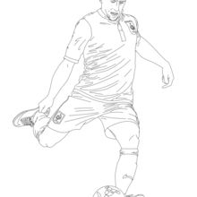 Soccer Players Coloring Pages 220x220 Soccer Players Coloring Pages