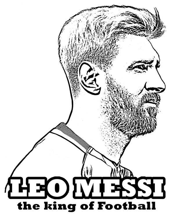 Messi Coloring Pages Lionel Messi Free Coloring Page For Children 600x740 Messi Coloring Pages Lionel Messi Free Coloring Page For Children