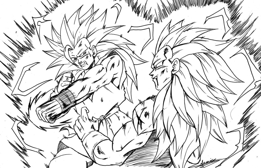 1024x659 Dbz Coloring Pages Dbz Coloring Dragon Ball Z Coloring Pages Dbz