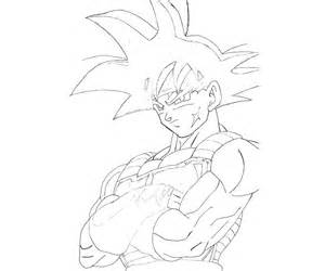 300x250 Bardock Goku Colouring Pages, Bardock Coloring Pages