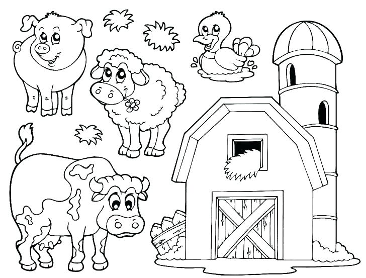 Animal Farm Coloring Pages Farm Animal Coloring Pages Farm 728x553 Animal Farm Coloring Pages Farm Animal Coloring Pages Farm