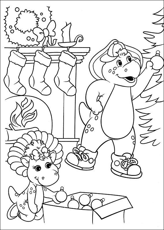 567x794 Barney And Friends Coloring Pages 20 Coloring Sheets