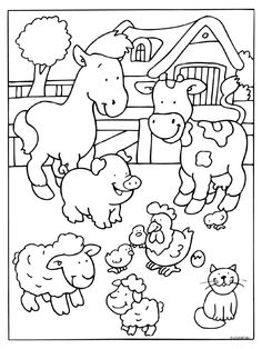 236x314 Image Result For Farm Animal Coloring Pages For Toddlers