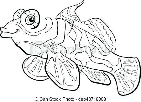 450x328 Tuna Fish Coloring Page Cartoon Fish Coloring Pages Small Fish