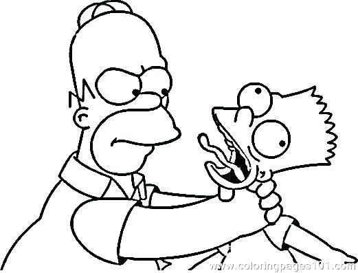 Simpsons Coloring Pages Stunning The Ring Pages Print Page To Bart 521x397 Simpsons Coloring Pages Stunning The Ring Pages Print Page To Bart