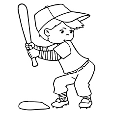 230x230 Top 20 Baseball Coloring Pages For Toddlers