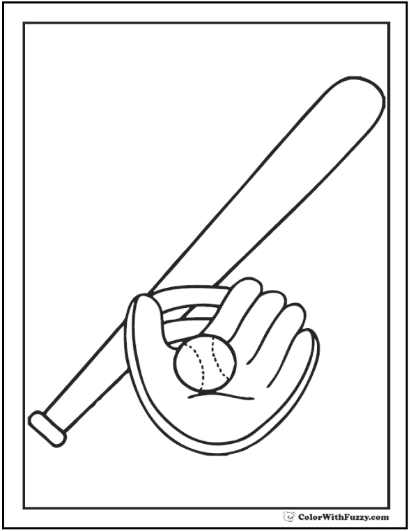 Baseball Coloring Pages Customize And Print Pdf 590x762 Baseball Coloring Pages Customize And Print Pdf