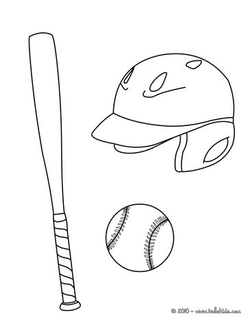 364x470 Batter Coloring Pages