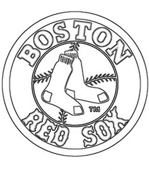 300x345 Red Sox Coloring Pages Activities For Toddlers Red