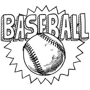 300x300 Splendid Design Baseball Coloring Pages Printable 16 Best Have