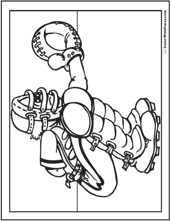 590x762 Baseball Coloring Pages Customize And Print Pdf