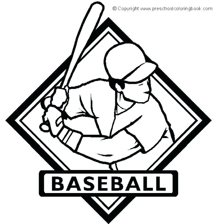 Baseball Coloring Pages 708x730 Baseball Coloring Pages