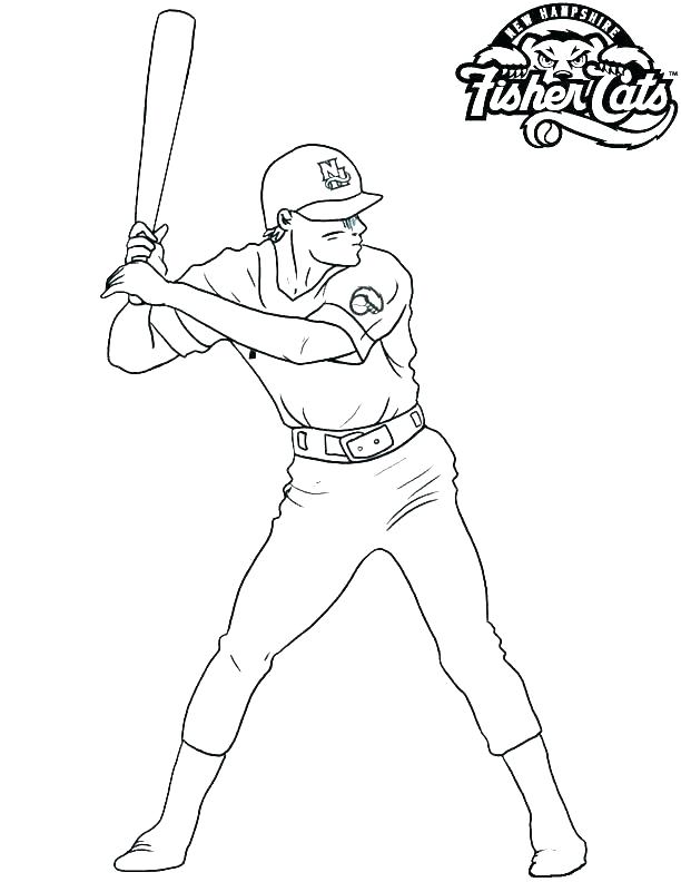 Baseball Coloring Pages Mlb at GetColorings.com | Free printable