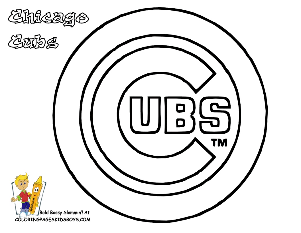 1056x816 Chicago Cubs Coloring Pages Luxury Chicago Cubs Logo Coloring