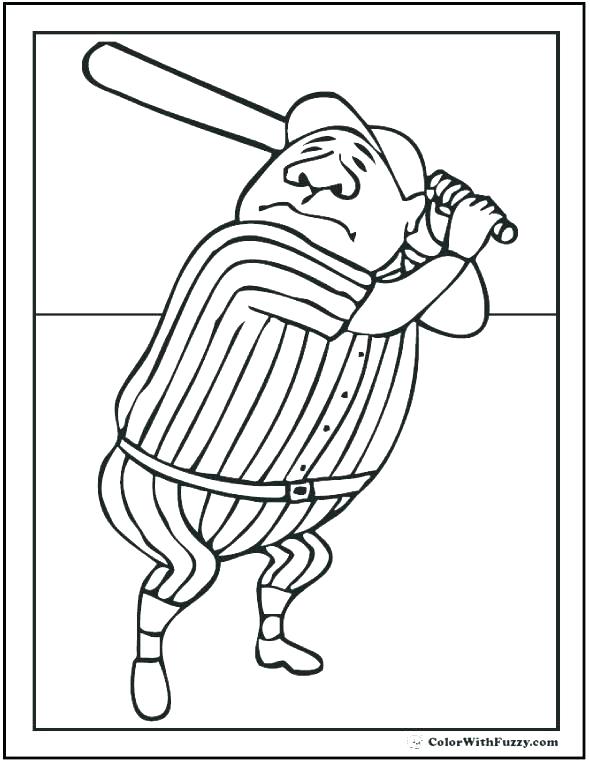 590x762 Mlb Coloring Pages Click To See Printable Version Of Logo Coloring