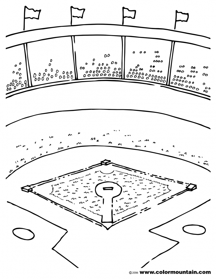 Baseball Field Coloring Pages Baseball Field Coloring Pages 741x960 Baseball Field Coloring Pages Baseball Field Coloring Pages