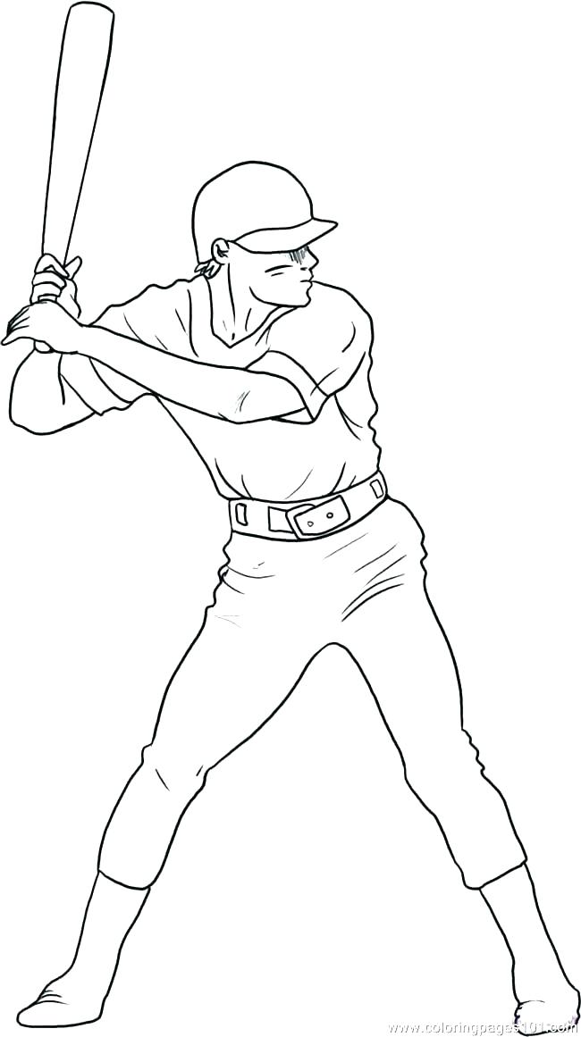 Coloring Pages Of Baseball Coloring Pages Baseball Baseball 650x1161 Coloring Pages Of Baseball Coloring Pages Baseball Baseball