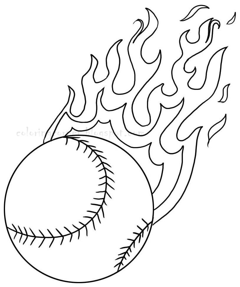 Baseball Coloring Pages Baseball Coloring Pages ~ Printable 815x974 Baseball Coloring Pages Baseball Coloring Pages ~ Printable