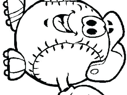 440x330 Baseball Team Coloring Pages