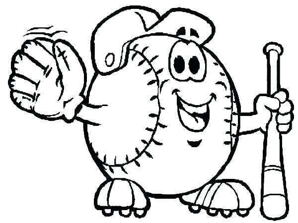 600x450 Coloring Pages Baseball Coloring Pages Coloring Pages Baseball