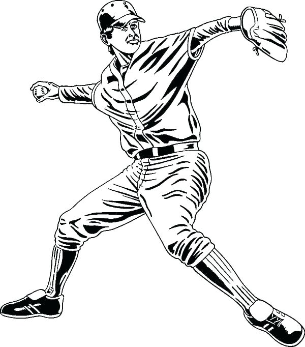 Baseball Team Coloring Pages at GetColorings.com | Free printable ...