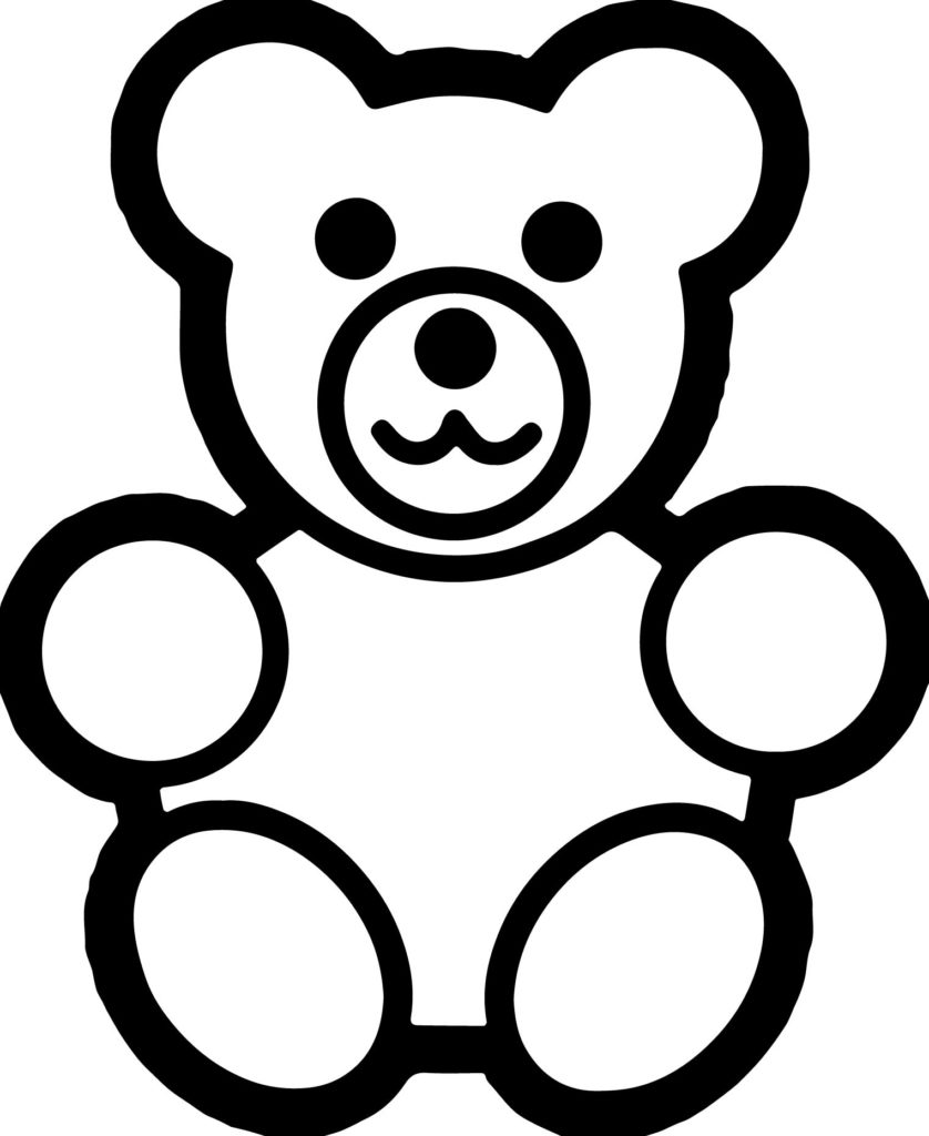 Basic Preschool Bear Coloring Page Wecoloringpage At Pages 838x1024 Basic Preschool Bear Coloring Page Wecoloringpage At Pages