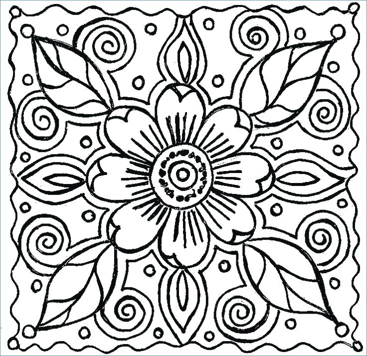 Simple Flower Colouring Pages Printable Coloring Basic Coloring 736x714 Simple Flower Colouring Pages Printable Coloring Basic Coloring