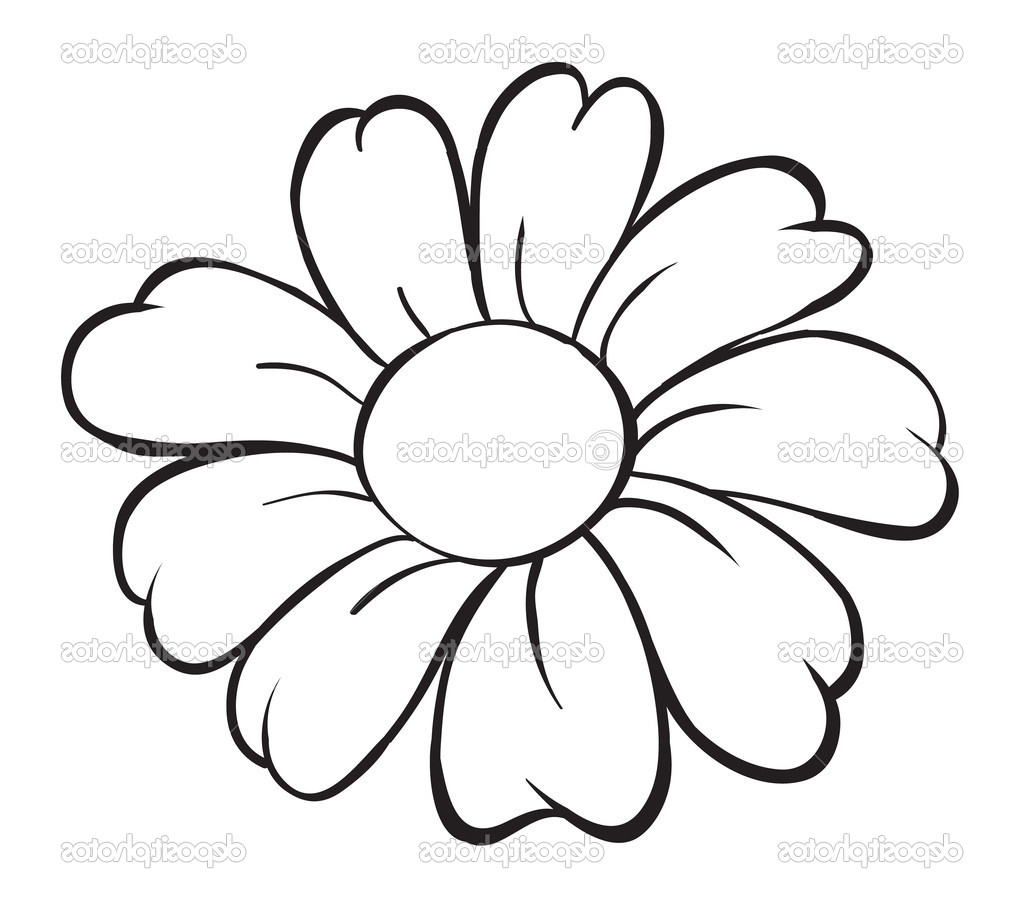 Simple Flowers To Draw Simple Flower Drawing For Kids Flower 1024x902 Simple Flowers To Draw Simple Flower Drawing For Kids Flower