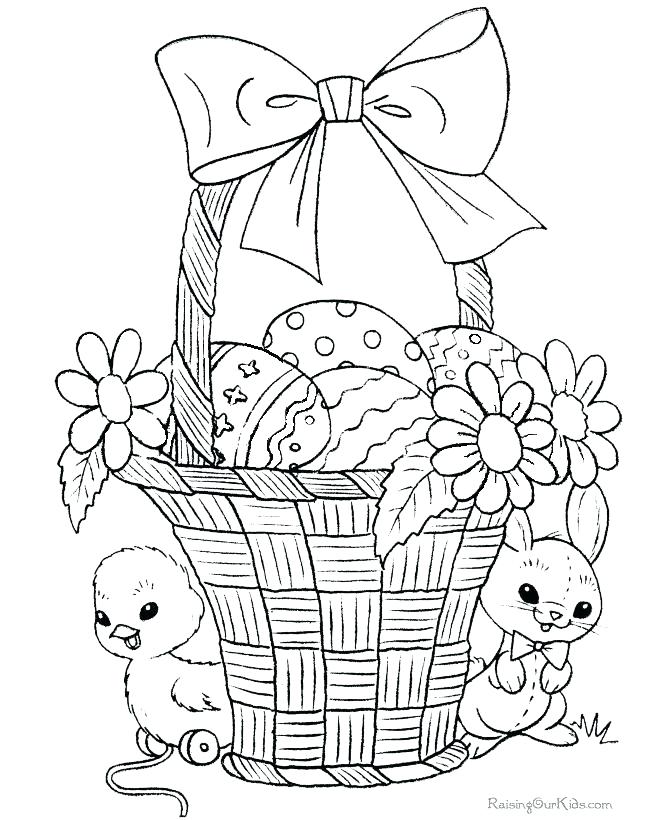 Easter Basket Coloring Sheet Basket Coloring Pages Empty Easter 670x820 Easter Basket Coloring Sheet Basket Coloring Pages Empty Easter