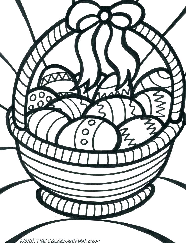 Flower Basket Coloring Pages Printable Coloring Basket Coloring 736x962 Flower Basket Coloring Pages Printable Coloring Basket Coloring