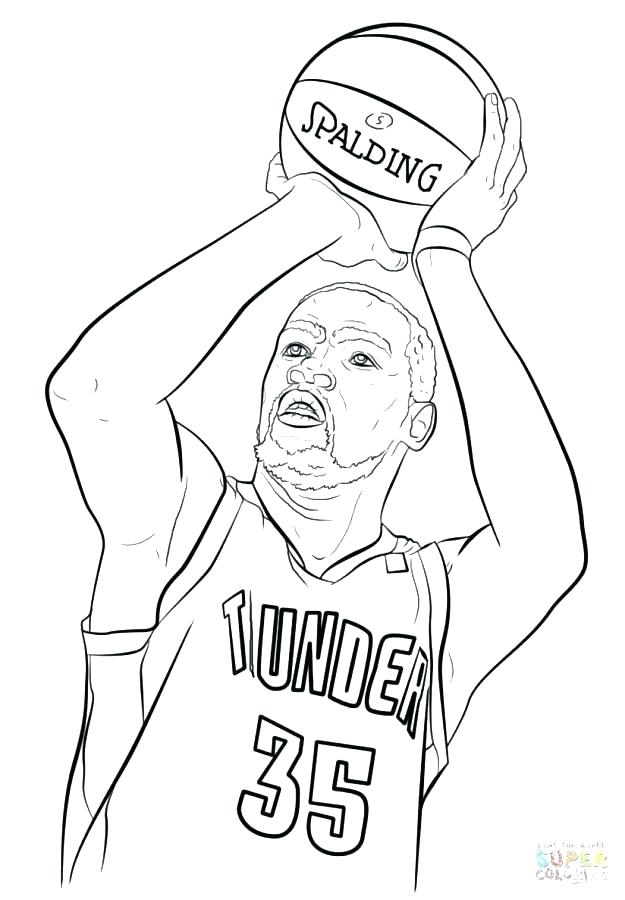 Basketball Coloring Pages Nba Players at GetColorings.com | Free ...