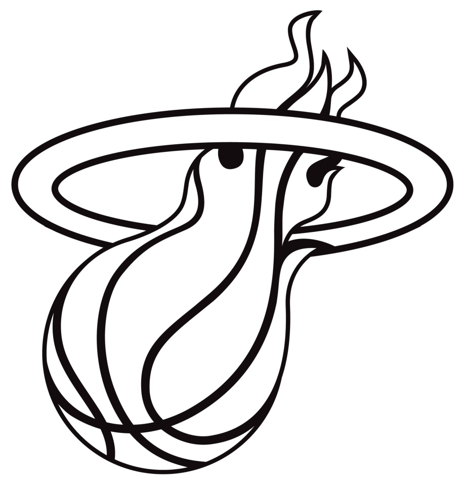 Nba Coloring Pages Phoenix Suns Miami Heat And Logo General Free 915x960 Nba Coloring Pages Phoenix Suns Miami Heat And Logo General Free