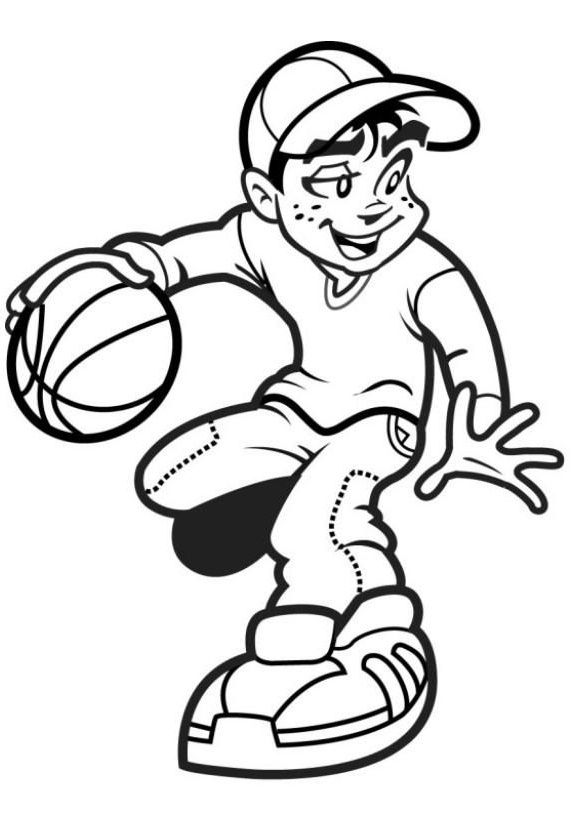 Top 20 Free Printable Basketball Coloring Pages Online 571x837 Top 20 Free Printable Basketball Coloring Pages Online