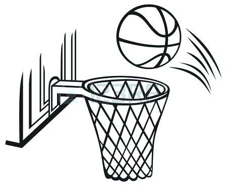 Basketball Court Coloring Page at GetColorings.com | Free printable ...