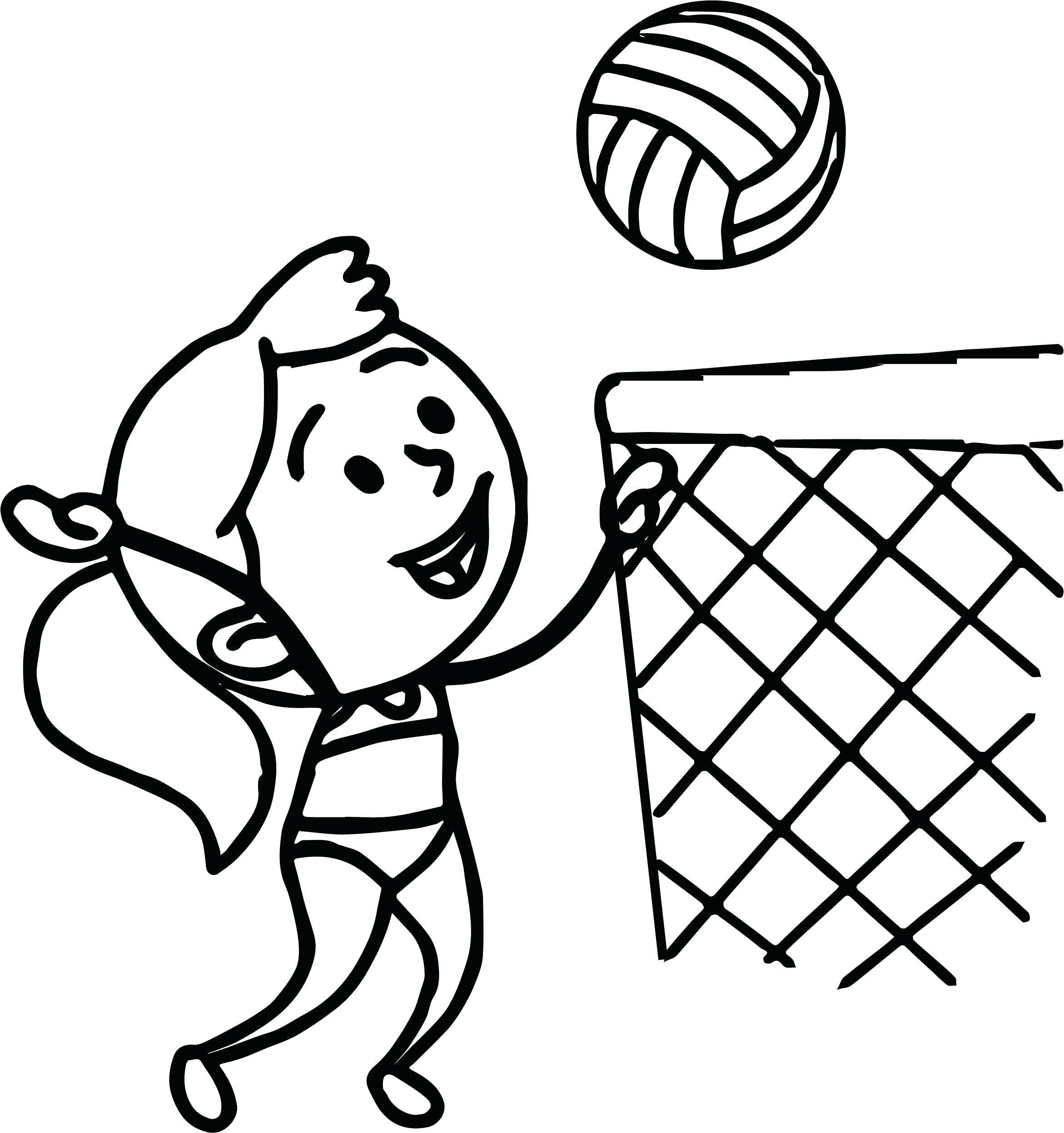 Awesome New Coloring Volleyball Girl In Bathing Suit Playing Pics 2342x2494 Awesome New Coloring Volleyball Girl In Bathing Suit Playing Pics