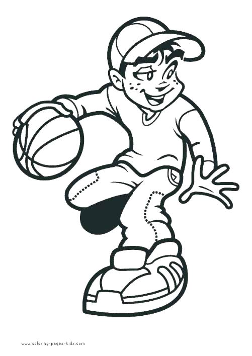 Basketball Color Pages Basketball Color Pages Coloring Pages 501x708 Basketball Color Pages Basketball Color Pages Coloring Pages