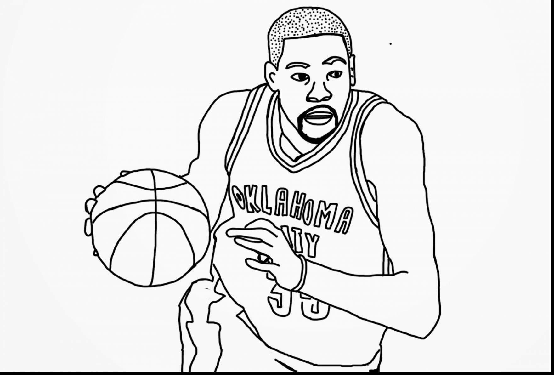 Basketball Player Coloring Pages at GetColorings.com | Free printable ...
