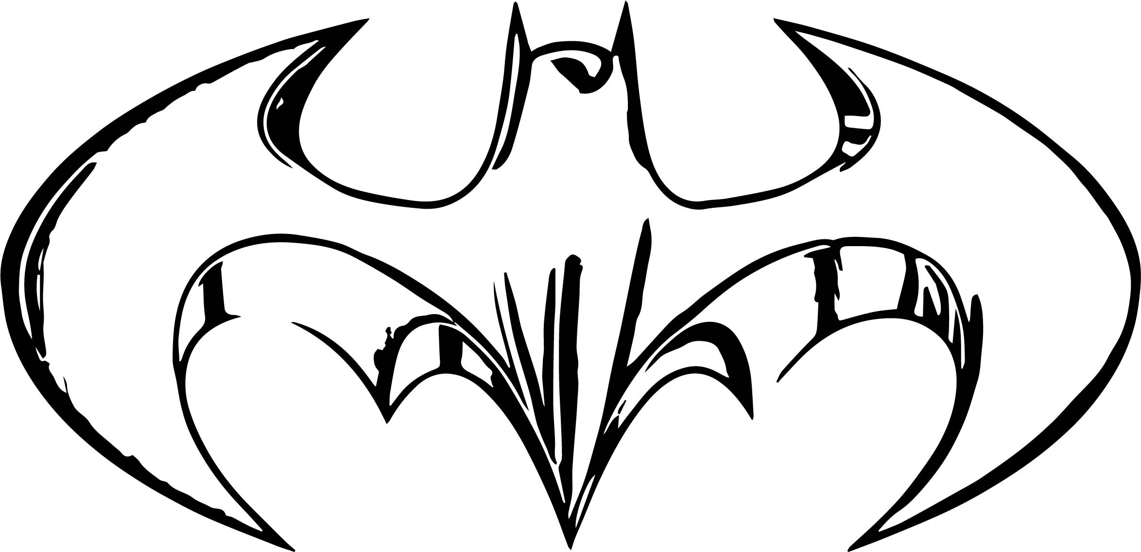 Batman Logo Bat Coloring Page Wecoloringpage Noticeable Pages 2348x1137 Batman Logo Bat Coloring Page Wecoloringpage Noticeable Pages
