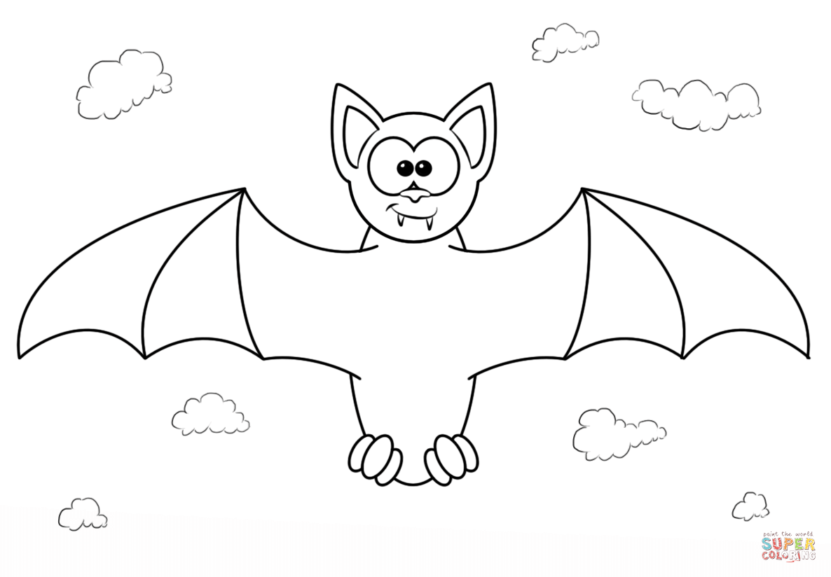 Impressive Bat Pictures To Color 3497 1186x824 Impressive Bat Pictures To Color 3497