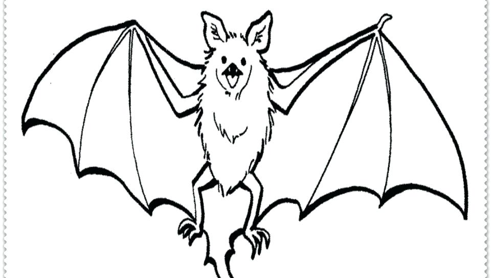 Free Printable Bat Coloring Pages Realistic Bat Coloring Pages 960x544 Free Printable Bat Coloring Pages Realistic Bat Coloring Pages