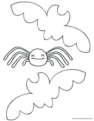 Bats Coloring Page 325x420 Bats Coloring Page