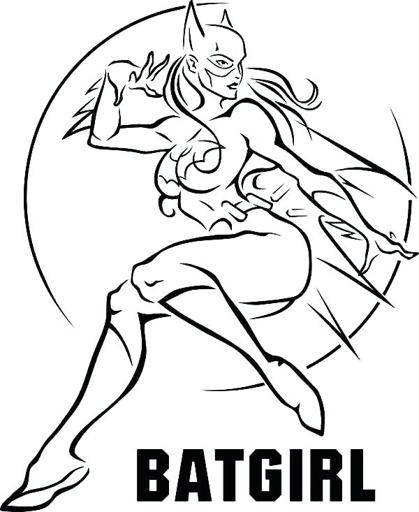 Batgirl Coloring Pages Plain Decoration Coloring Pages Coloring 600x733 Batgirl Coloring Pages Plain Decoration Coloring Pages Coloring